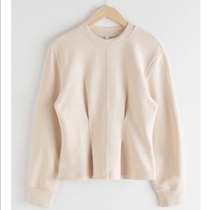 & Other Stories Fitted Sweatshirt